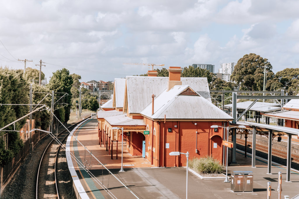 Stunning view of Arncliffe suburb in Sydney, New South Wales