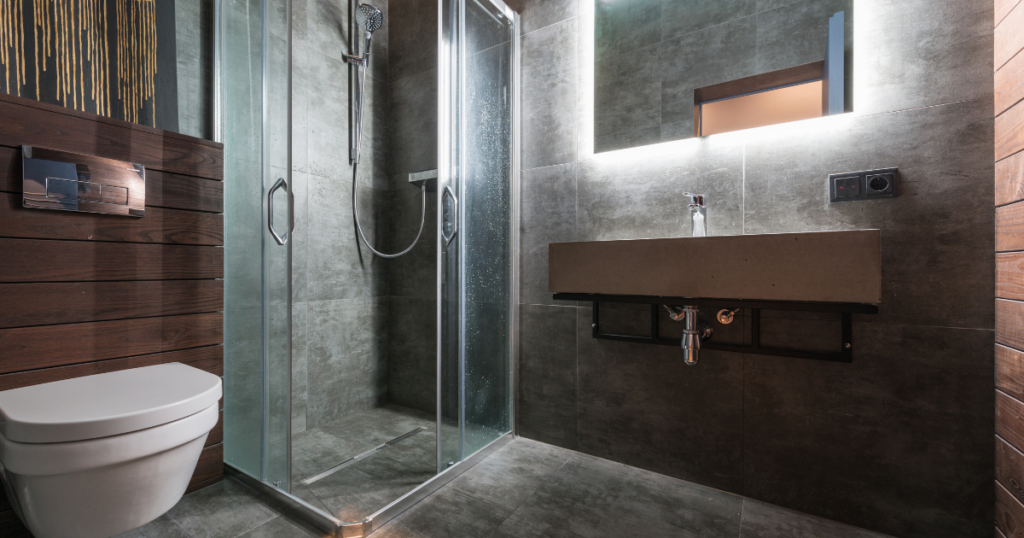 Mocha Mousse Colored Bathroom